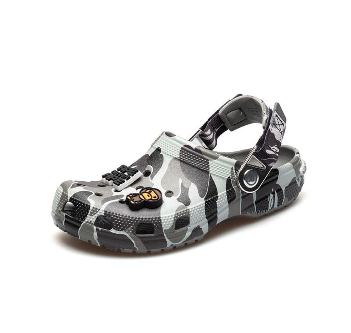 Bape x Crocs Classic Clog GRIS NOIR